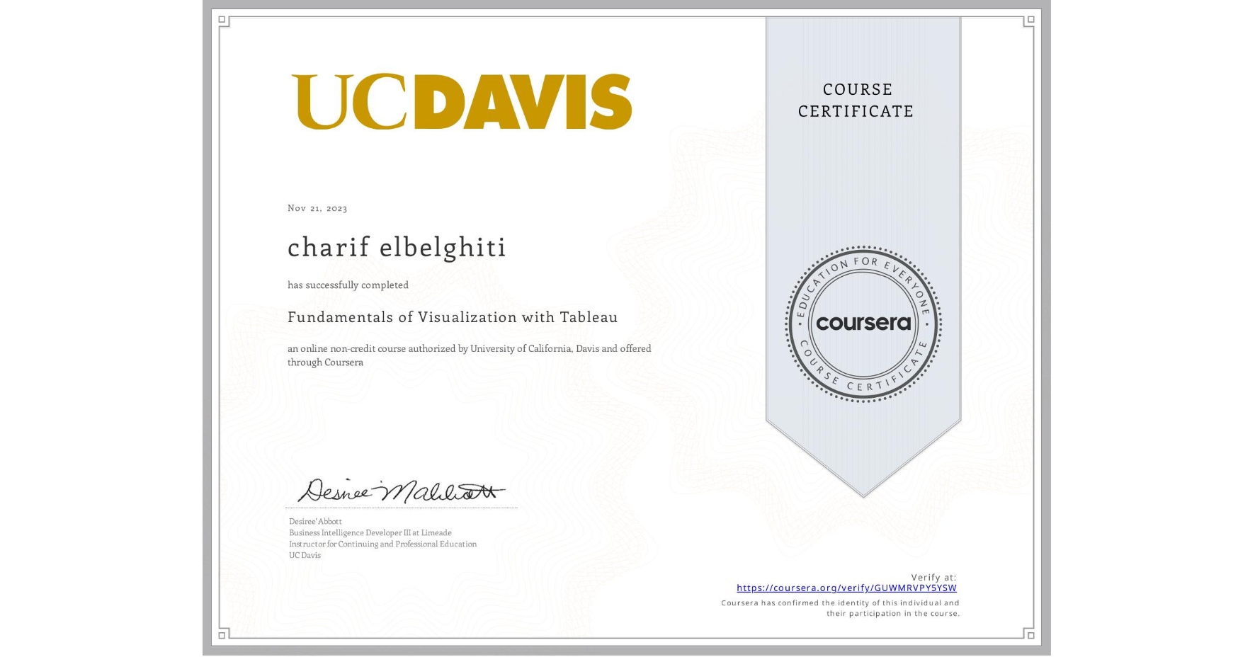 Certificate 4